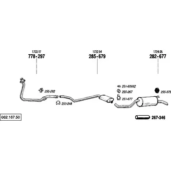 nosný (montážní) držák Bosal 251-677