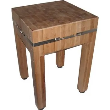 Kuchyňský vál Řeznický špalek bukový 60x60cm