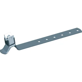 Hromosvod podpěra vedení univers. Niro -Clip délka 210mm antracit 111019 AZ, pevný