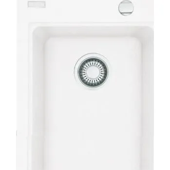 Kuchyňský dřez Franke Fiji FIG 610-42, 425x520 mm, granitový dřez bílá led 114.0158.667 free_delivery