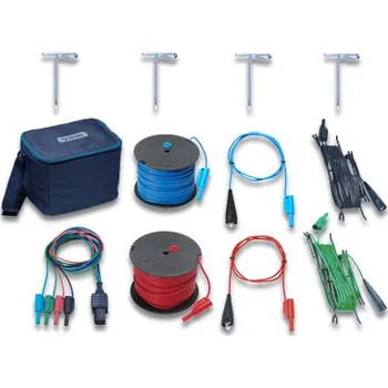Měřicí kabel Metrel S2002 - Sada pro měření zemních odporů