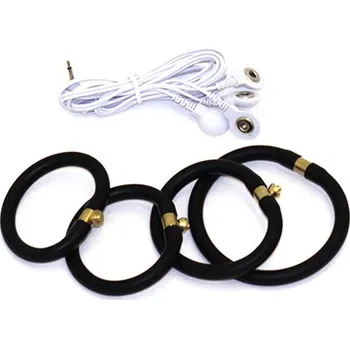 Elektrosex Elektro Sex - gumové kroužky na penis IV