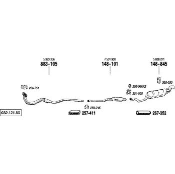 nosný (montážní) držák Bosal 251-005