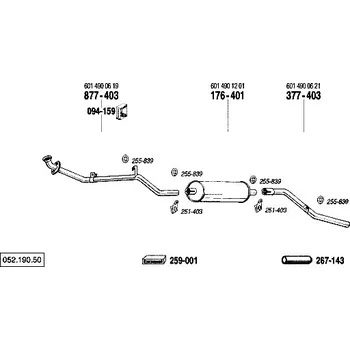 nosný (montážní) držák Bosal 251-403