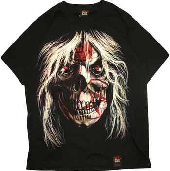 Pentagram Skull tričko pánské