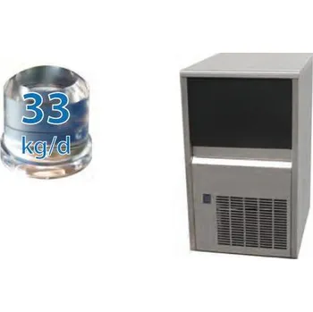 Výrobník ledu Výrobník kostkového ledu 33kg/24hod. SS-35