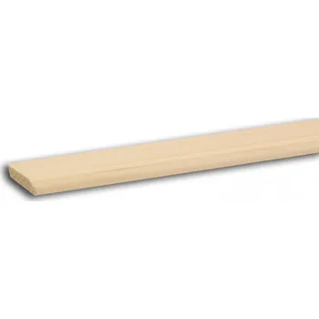 Podlahová lišta č.029 - 40 mm x 8 mm, vnitřní, smrková, ŠS4008A