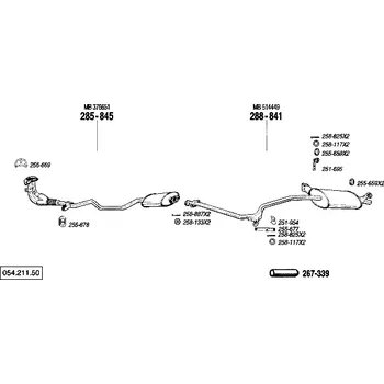 nosný (montážní) držák Bosal 251-695