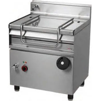 Pánev Smažící elektrická pánev 50lt. RedFox BR 8 ET (Sklopná pánev s litinovým dnem)