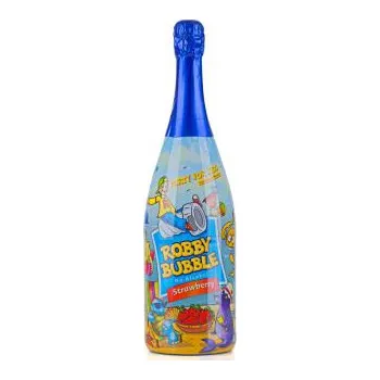 Limonáda Robby Bubble Jahoda 1,5l