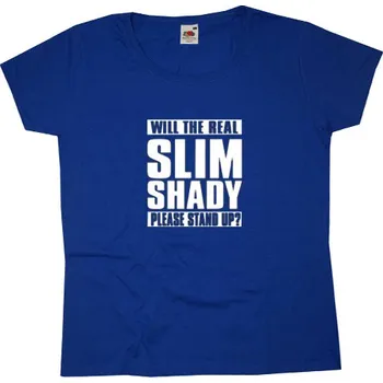 Dámské tričko Eminem Slim Shady Blue dámské tričko