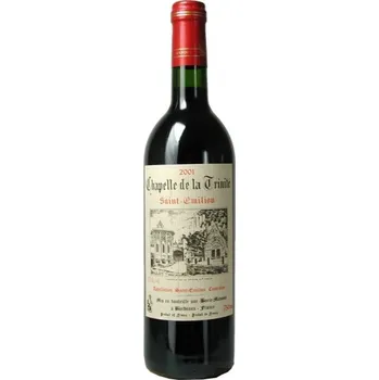 Víno Chateau Trotte Vieille Chapelle de la Trinité AOC 0,75 L suché francouzské červené víno z Bordeaux Saint-Emilion