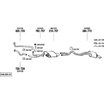 nosný (montážní) držák Bosal 250-870