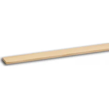 Nábytkové kování Plochá lišta č.066 - 25 mm x 8 mm, smrková, ŠH 2508
