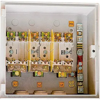 Rozvaděč skříň přípojková SP200/NVP1P ESTA do zdi 6x160A /09907/