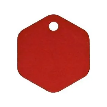 psí známka Pelisport Psí známka Šestihran červená známka