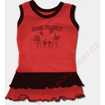 Dívčí šaty Dětské šaty - Rock Family SH-100
