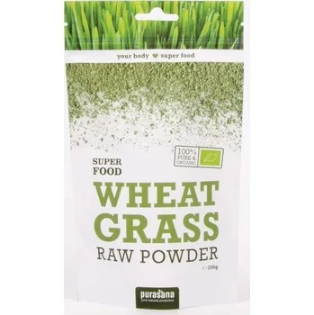 Přírodní produkt Purasana Wheat Grass Powder BIO 200g