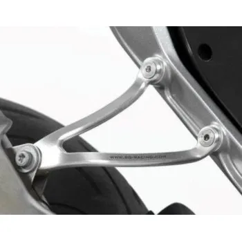 Výfuk pro motocykl R&G Racing Držák výfuku R&G Racing pro motocykly KTM 690 Duke ('12-), stříbrný