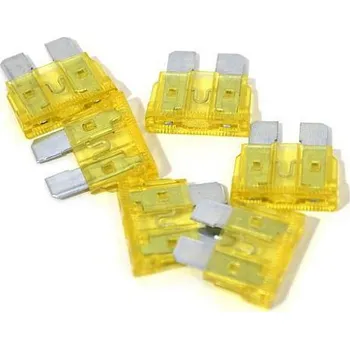 Autoelektrika Compass Pojistky nožové 20 Amp 50ks polybag