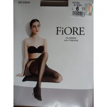 Dámské punčochy Fiore Lili 20 den Punčochové kalhoty natural 6-XXL
