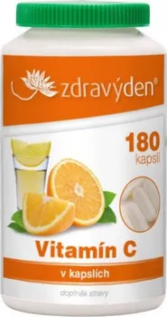 Zdravý den Vitamín C 100% čistý 180 kapslí