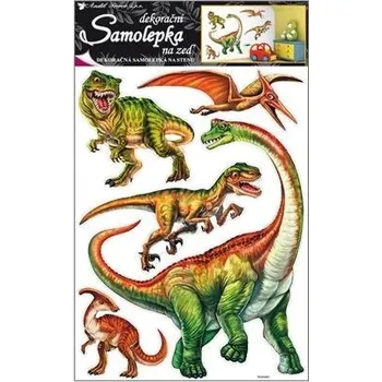 Samolepící dekorace Samolepicí dekorace na zeď 10036 Dinosauři Room Decor (70 x 42 cm)