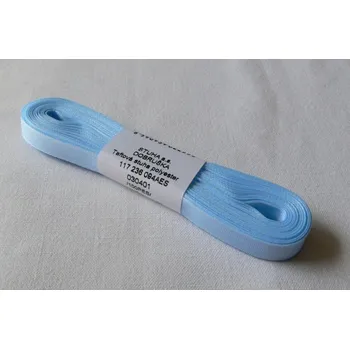 Stuha Stuha taftová 9 mm, bledě modrá - 401