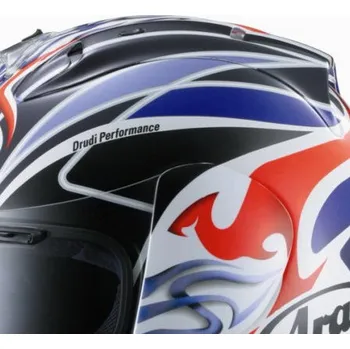 Helma na motorku Arai Difusery typ-8, Slide King pro přilby Arai RX-7 CORSAIR (sada) Design