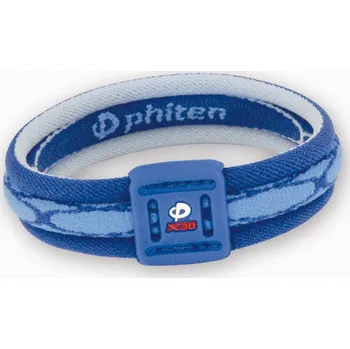 Náramek Phiten Náramek RAKUWA X30 Mono 16cm Barva: modrá