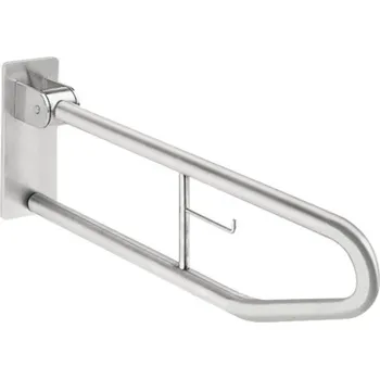 Madlo do koupelny Sklopné madlo KWC 70cm CNTX70C (s držákem papíru)