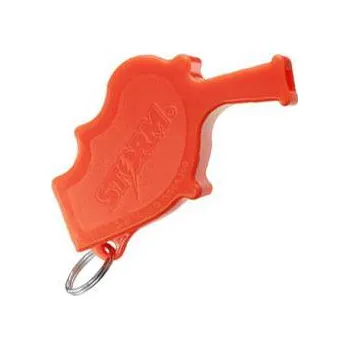 Píšťalka pro rozhodčího Píšťalka plastová STORM® Barva: Oranžová