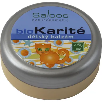 Tělový balzám Bio Karité Dětský balzám 50 ml - Saloos (Kosmetický přípravek)
