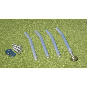 Příslušenství pro plot Kotvící prvky pro zabetonování (Sada 4 ks kotvících prvků pro ukotvení fotbalových branek)