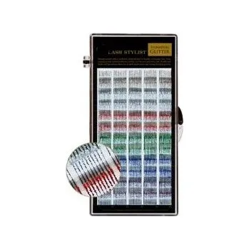 Umělé řasy Řasy glitrové lesklé barevné, Cx11mm - menší bal BLINK LASH