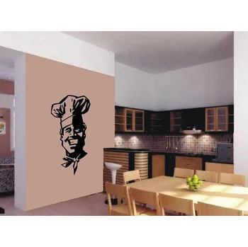 samolepka Marcela Krajčíková.Samolepky na zeď - Kuchař 2 ( 30 x 60 cm ) (Marcela Krajčíková.Samolepky na zeď - Kuchař 2 ( 30 x 60 cm ) )