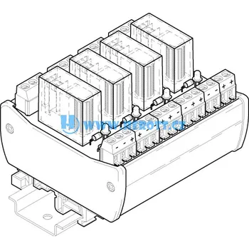 Relé RD4-24-31, 4 x relé, cívka 24V=, 1P, 250V~ / 5A
