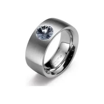 Prsten Prsten s krystaly Swarovski Oliver Weber Phrase 68013M-215 Obvod 62 mm