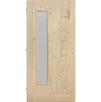 Vchodové dveře SOFT zateplené palubkové dveře Martin (zateplené palubkové dveře Martin)