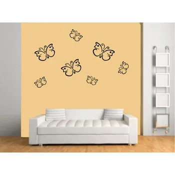 Samolepící dekorace Marcela Krajčíková.Samolepky na zeď.Motýlek 20 ( 15 x 10 cm ) (Marcela Krajčíková.Samolepky na zeď.Motýlek 20 ( 15 x 10 cm ))