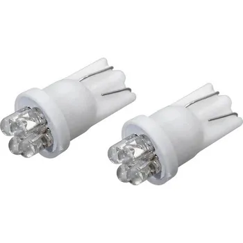 Autožárovka Compass Žárovka 4LED 12V T10 bílá 2ks