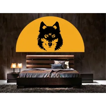 Samolepící dekorace Merci-shop. Samolepka ( Vlk 52 x 60 cm )