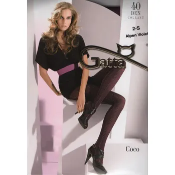 Dámské punčochy Gatta punčochové kalhoty Coco 03 40den ribes viola 3-M