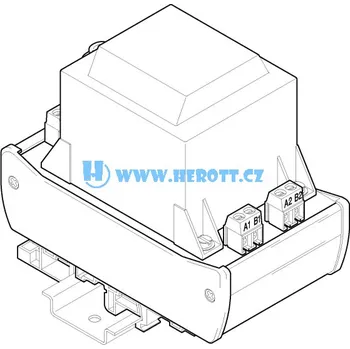 Transformátor T2-30-18, transformátor 2x18V~ / 0.83A