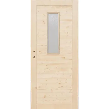 Vchodové dveře SOFT zateplené palubkové dveře Félix (zateplené palubkové dveře Félix)
