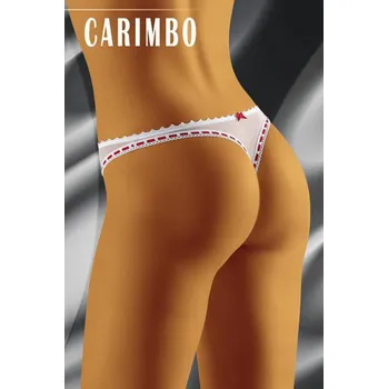 Kalhotky Wolbar Carimbo Tanga black-černé M