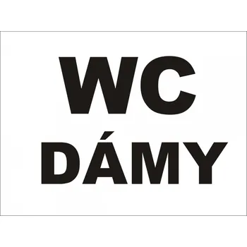 samolepka Merci-shop.Samolepka WC dámy (20 x 15 cm)