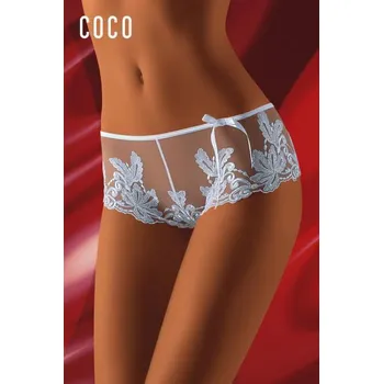 Kalhotky Wolbar Coco Kalhotky black-černé L (Dámské boxerky)