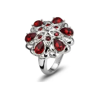 Prsten Prsten s krystaly Swarovski Oliver Weber Folk 2467-208 Obvod 52 mm