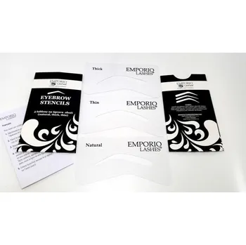 Šablona na obočí Šablony na úpravu obočí 3ks EMPORIO Lashes